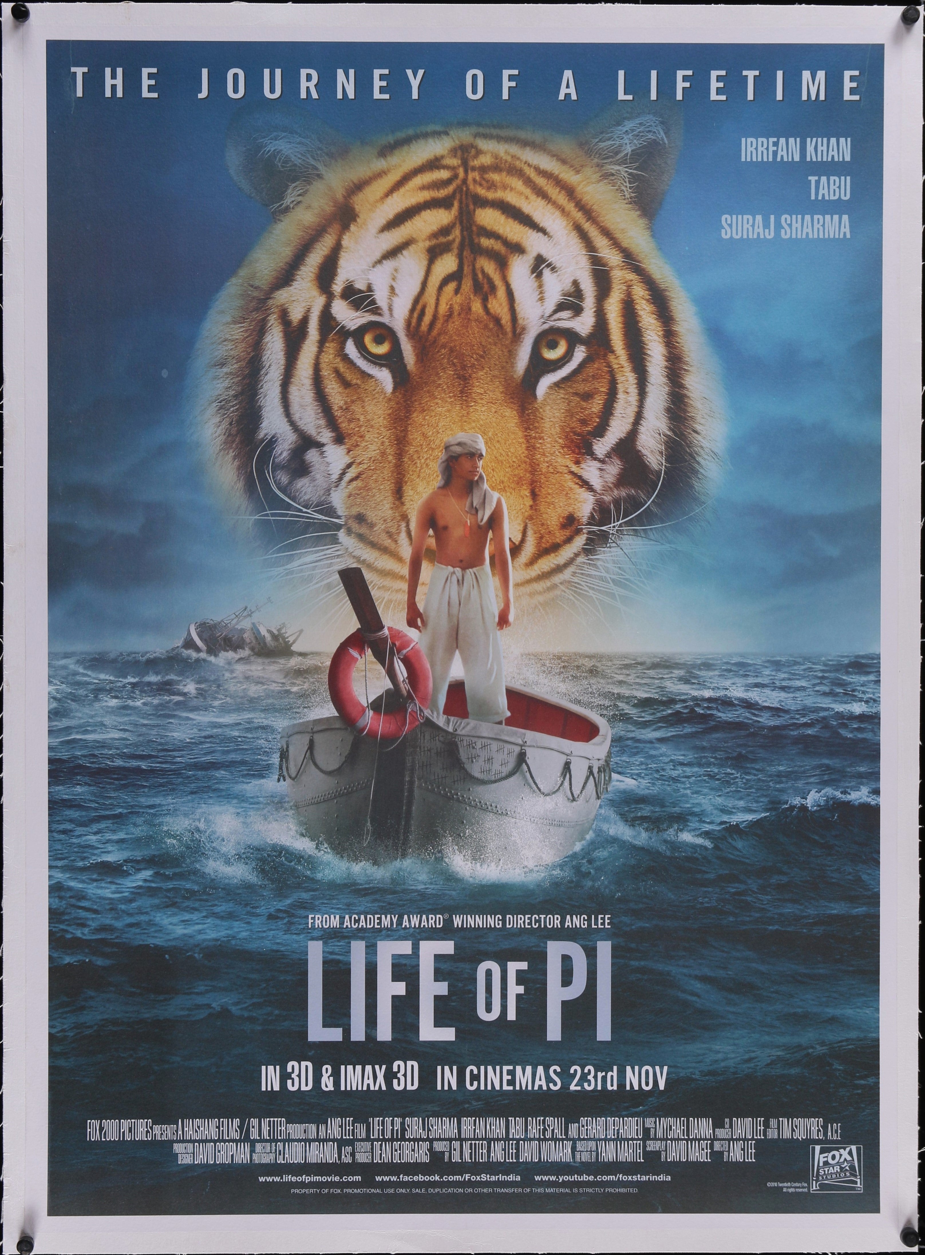 LIFE OF PI (2012)