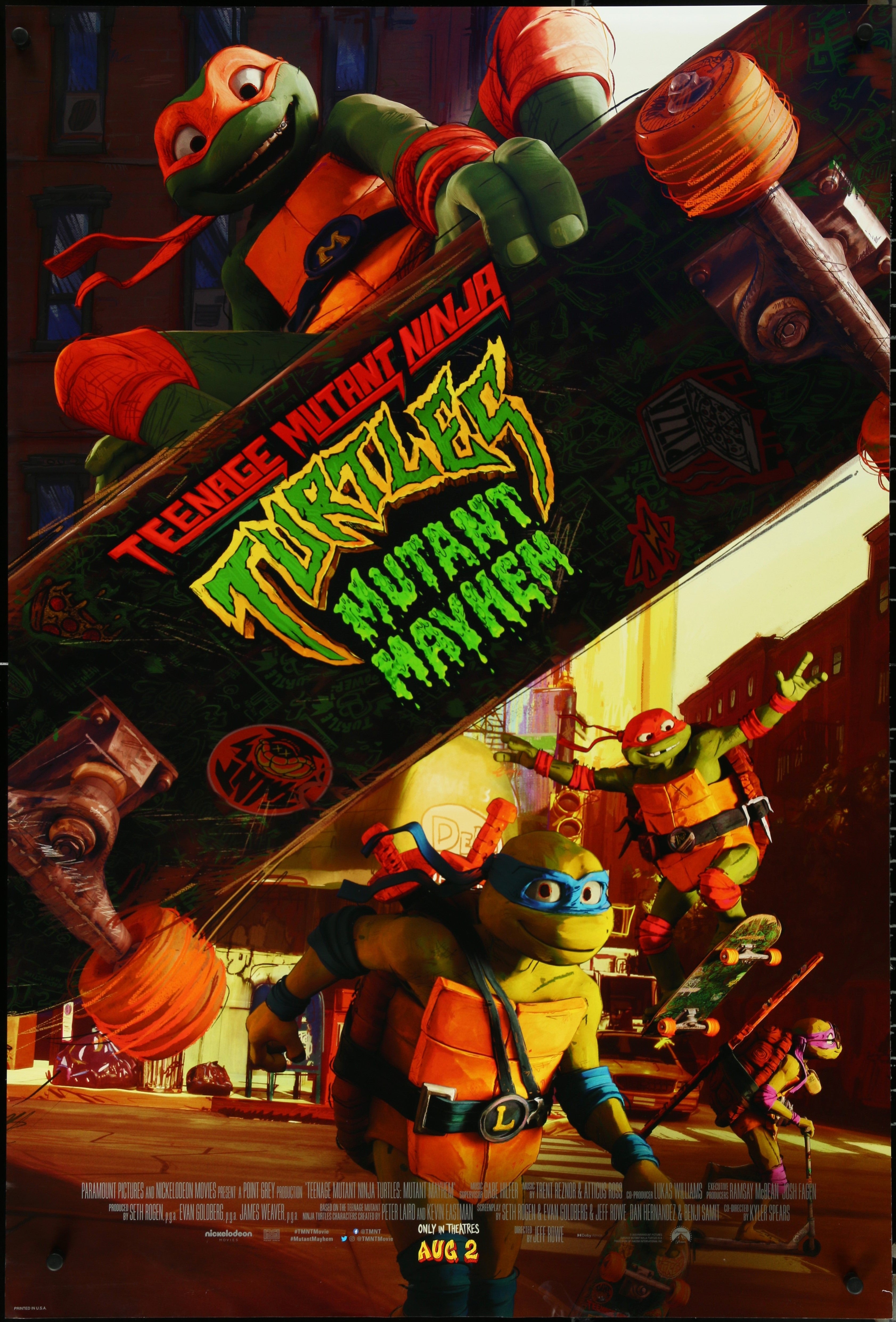 TEENAGE MUTANT NINJA TURTLES: MUTANT MAYHEM (2023)
