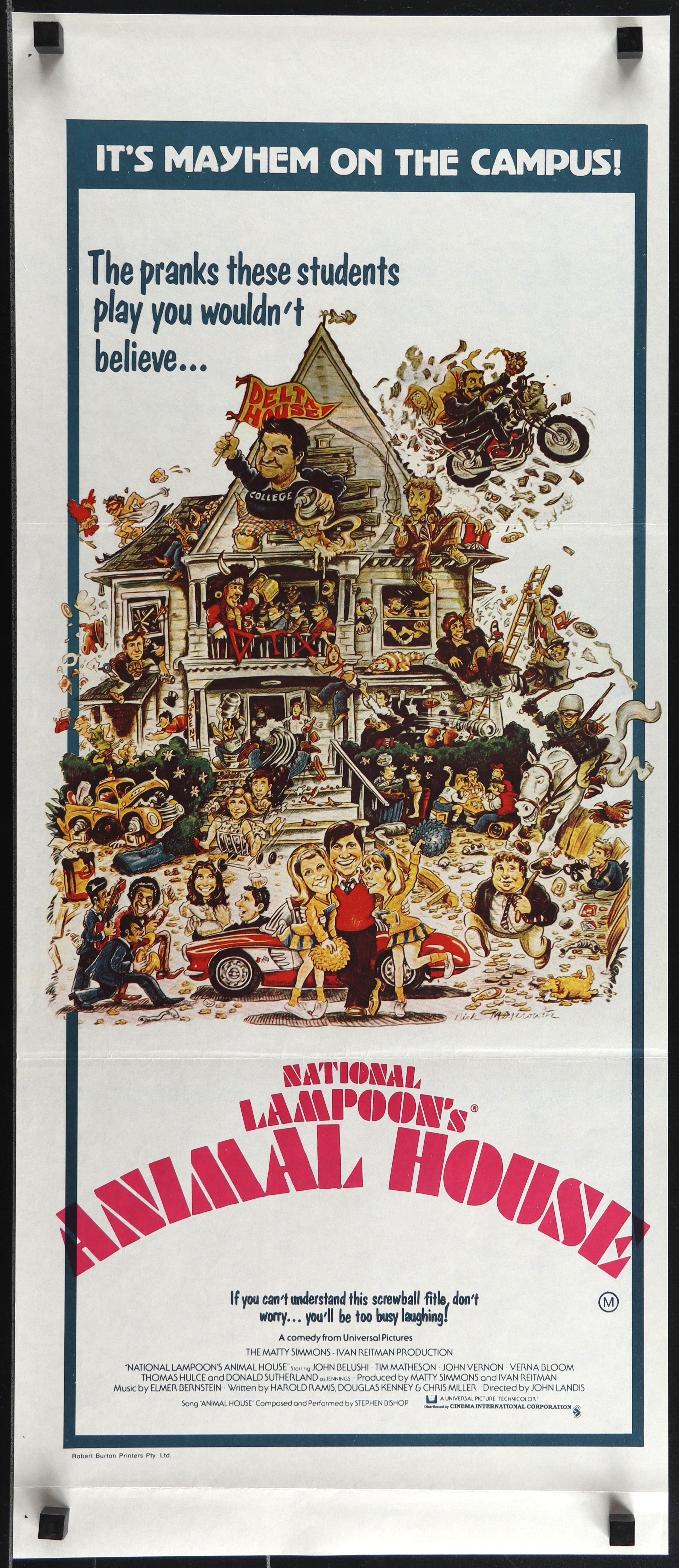 NATIONAL LAMPOON’S ANIMAL HOUSE (1979)