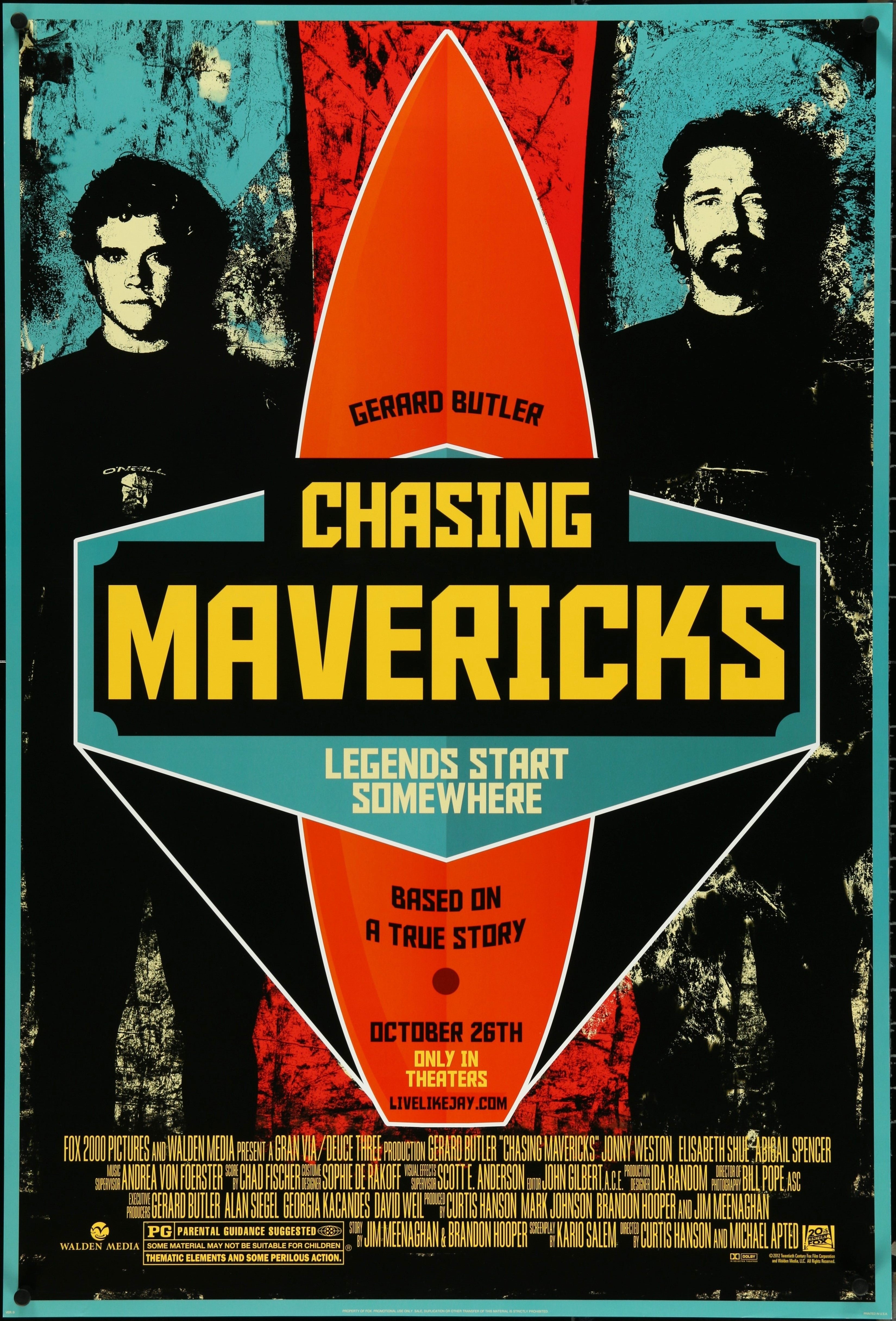 CHASING MAVERICKS (2012)