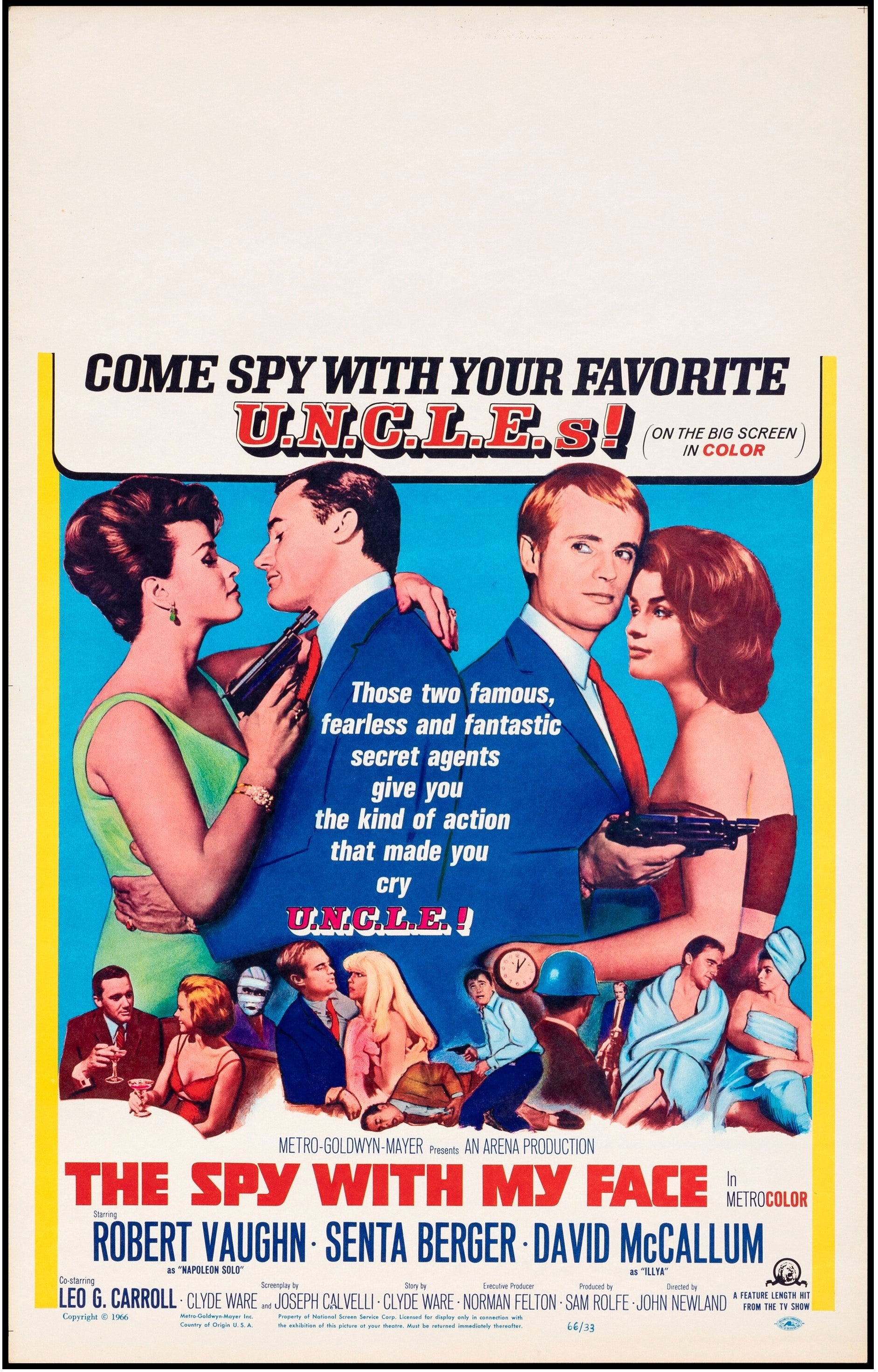 THE SPY WITH MY FACE (1966)