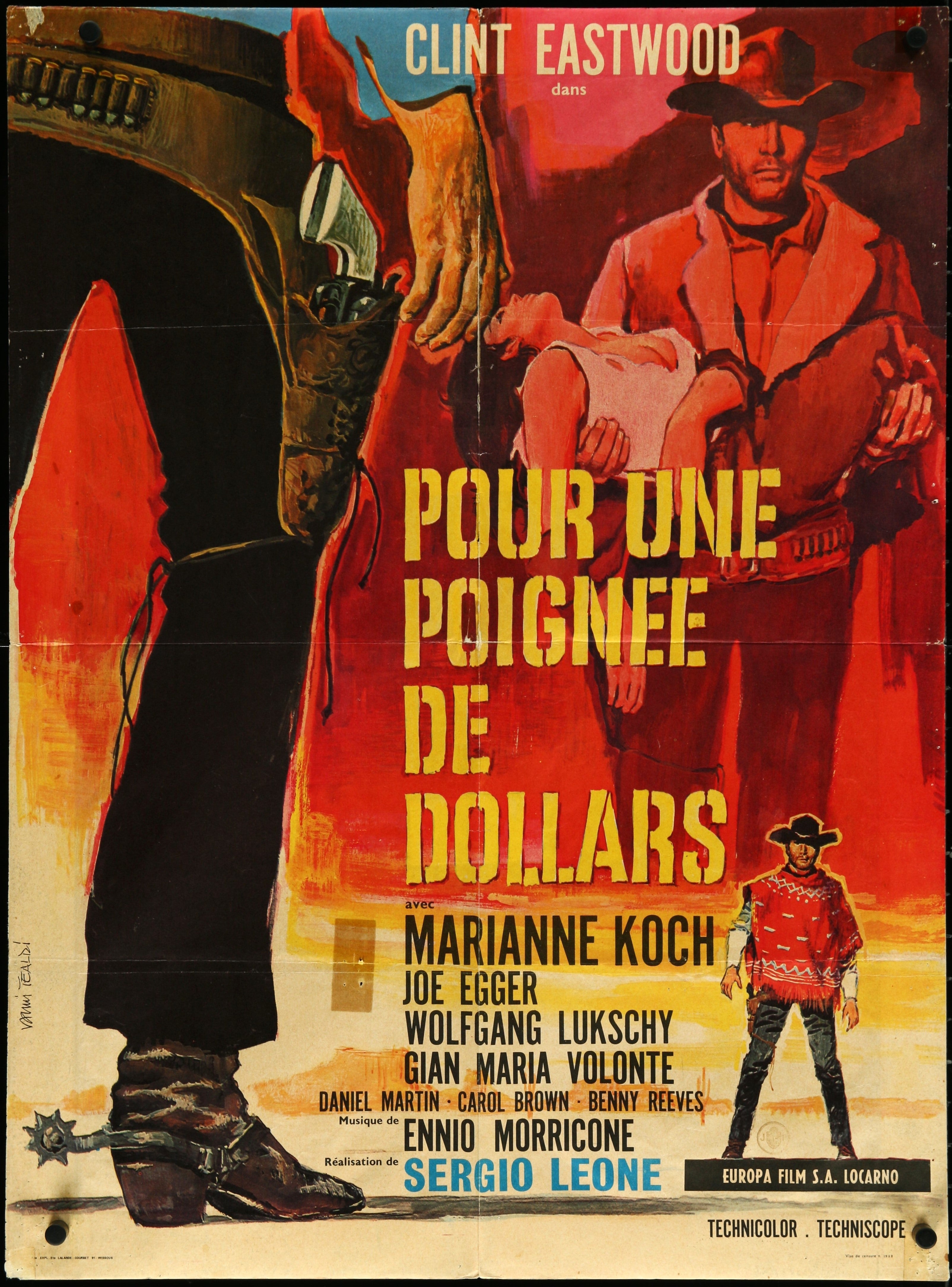 A FISTFUL OF DOLLARS (PER UN PUGNO DI DOLLARI) (R1970s)